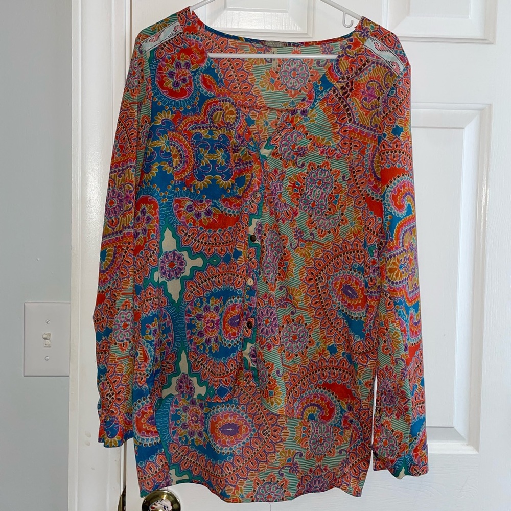 BKE Multi Colored Blouse
